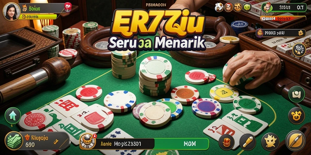 Tampilan gameplay menarik di ER777 dengan kartu QiuQiu.