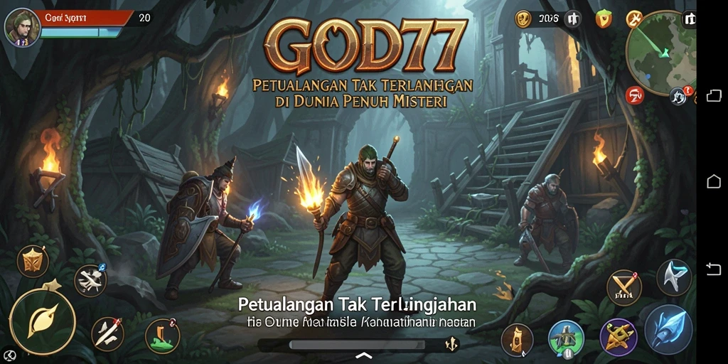 Tampilan menarik gameplay GOD77 saat menjelajahi dunia petualangan.