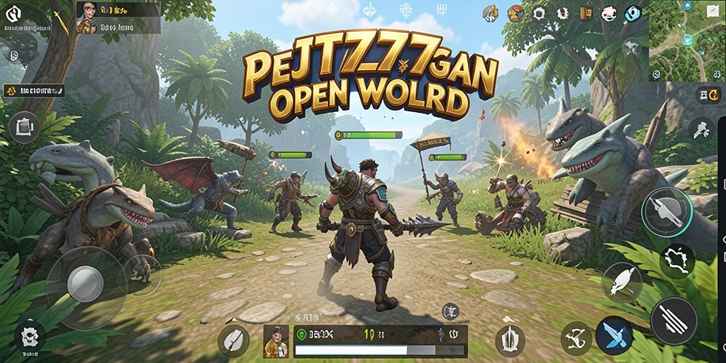 Gameplay JT777 yang menakjubkan dalam dunia Open World.