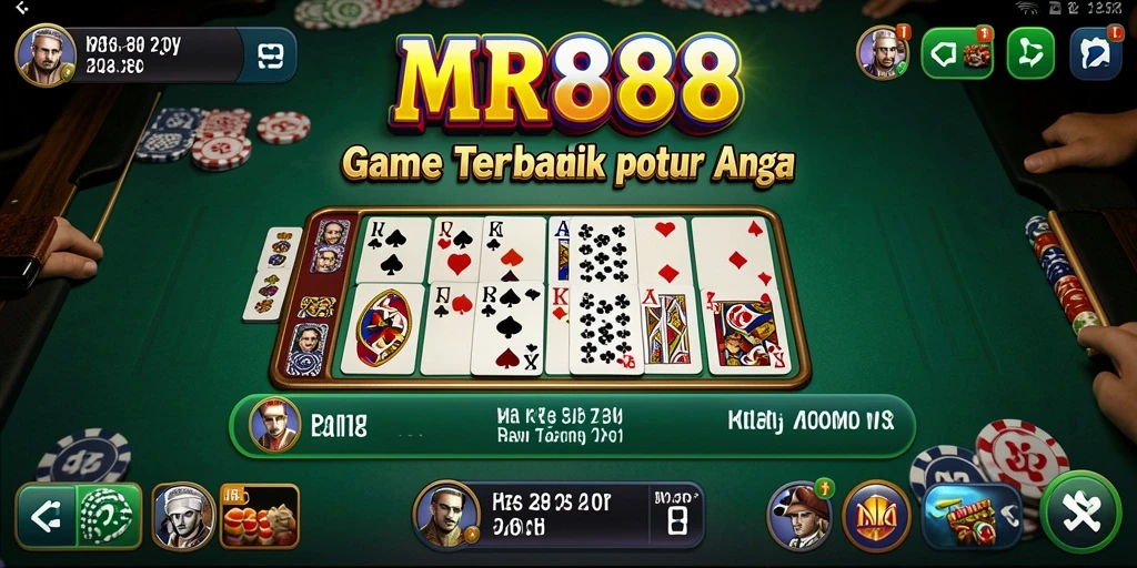 Gameplay seru MR888 yang memikat para penggemar domino.