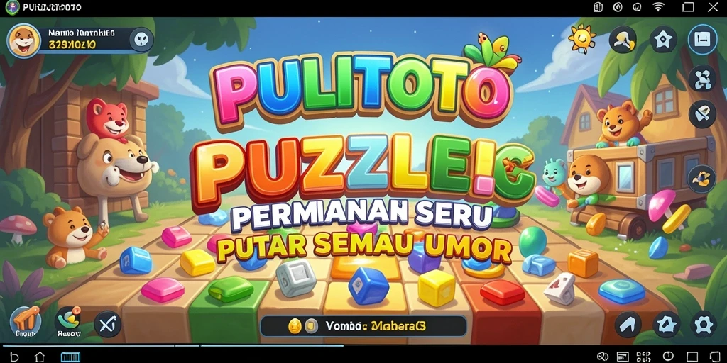 Tampilan gameplay <strong>PULITOTO</strong> yang penuh tantangan dan kesenangan.