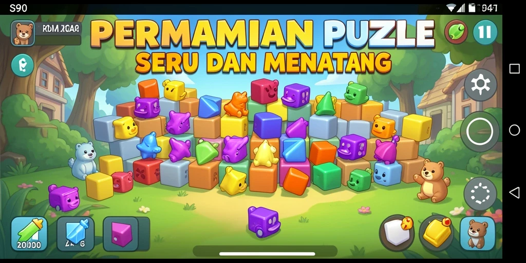 Screenshot S80 menampilkan gameplay menarik dengan teka-teki yang menantang.